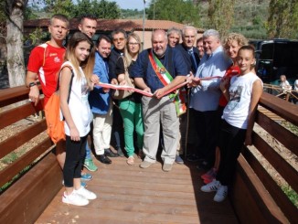 Inaugurato percorso verde sul torrente Tescio