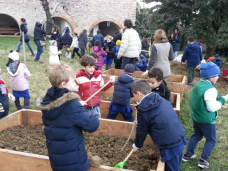 Orto didattico del Convitto, i bambini della primaria a Expo