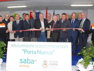 Inaugurato il nuovo parcheggio di Porta Nuova ad Assisi