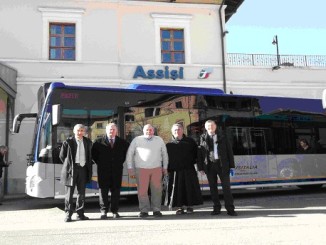 Autobus urbani in servizio da Assisi a Santa Maria