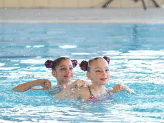 Nuoto sincronizzato di Azzurra Race Team a Bergamo