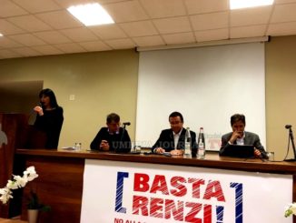 Basta Renzi, ad Assisi, successo per incontro pubblico comitato per il NO