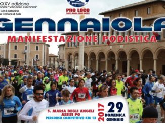 Oggi è il giorno della Gennaiola, la maratonina a Santa Maria degli Angeli