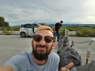 Alex Trabalza continua la sua battaglia contro il degrado, rifiuti di ogni tipo