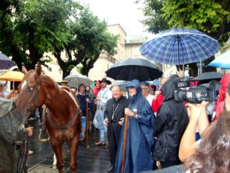 Partito il pellegrinaggio Assisi-Gubbio nella XII Giornata per la Custodia del Creato