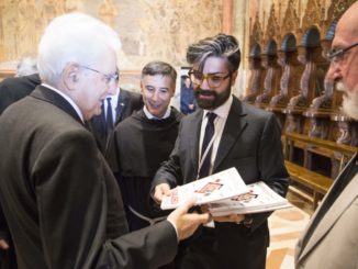 Mattarella, Assisi, frati donano numero speciale rivista San Francesco