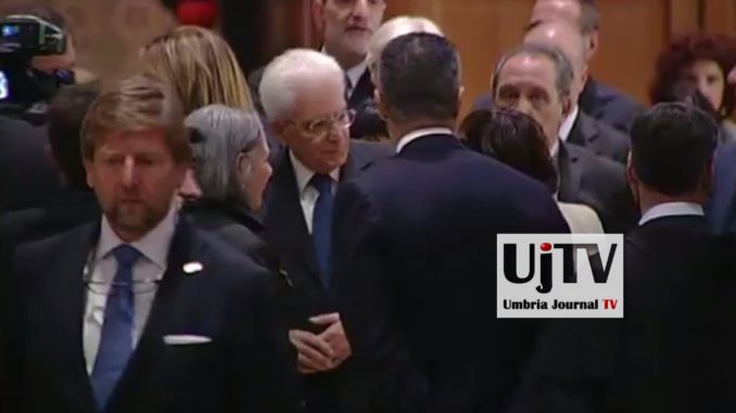 mattarella-assisi Presidente Sergio Mattarella è arrivato ad Assisi DIRETTA STREAMING
