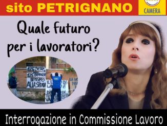 Colussi Petrignano, Ciprini, quale futuro per lavoratori, Governo risponda
