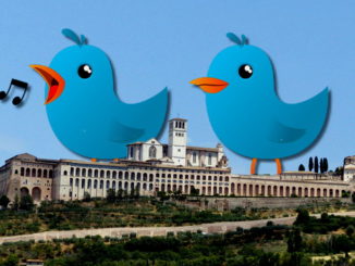 Tweet stupito di Eugenio Guarducci, su proposta social di Discorverassisi