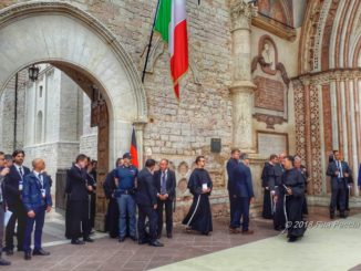 Si attendono la Merkel e Santos, città blindata, tanti i giornalisti
