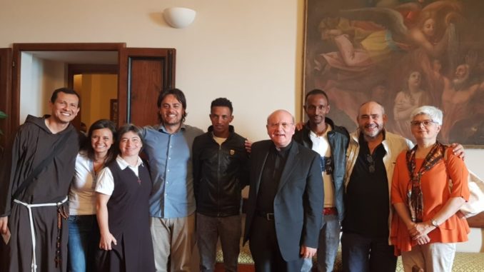 Due fratelli eritrei, ma sono 24, grazie Assisi per averci salvato la vita, ospiti Diocesi