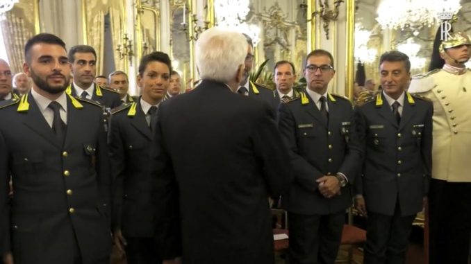 Finanza di Assisi, Luogotenente Stefano Ricci premiato dal presidente Mattarella
