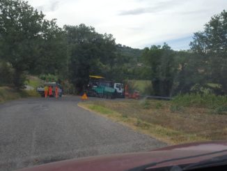 Assisi, asfaltata la strada Provinciale 250, una grande vittoria