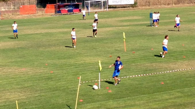 Allenamento AssisiSubasio c'è match contro Foligno, Coppa di Eccellenza