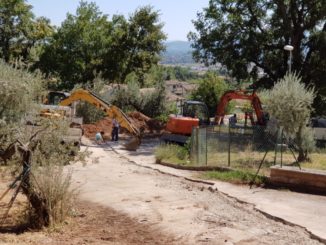 Mezzo chilometro di rete fognaria a Capodacqua di Assisi, lavori in corso