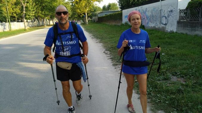 Marcia di 400 km per l’autismo, il 14 agosto tappa in Umbria