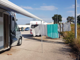 I caminanti di Noto a Santa Maria, sgomberato insediamento abusivo