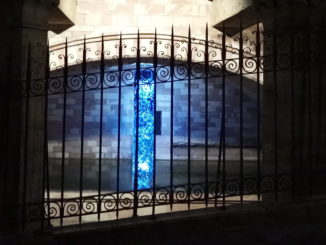 Installazione di arte contemporanea ad Assisi dell’artista Stefano Frascarelli  