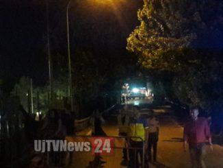 Fuga di gas durante la festa a Petrignano, chiuso il ponte