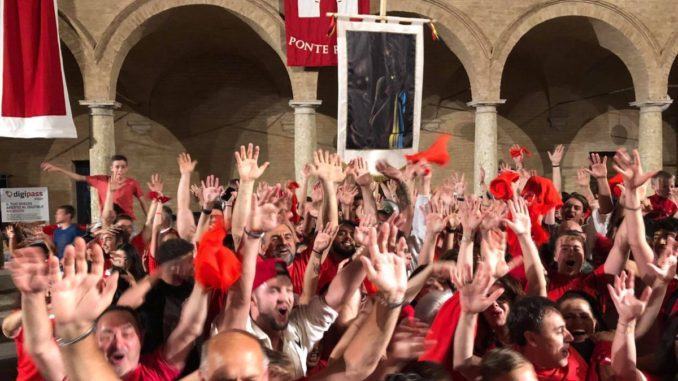 Il Rione Ponte Rosso vince il Palio del Cupolone 2019