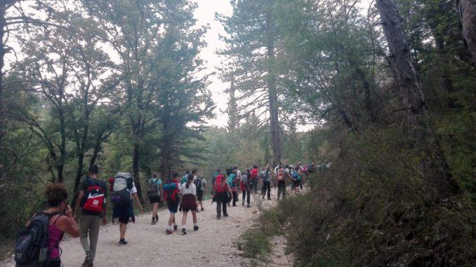 Sentiero 2019, pellegrinaggio Assisi-Gubbio pensando alle catastrofi ambientali e ai migranti