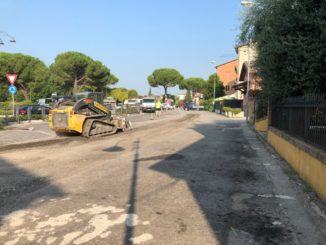 Piazza Luter King e via Los Angeles cominciato lavoro di restyling  