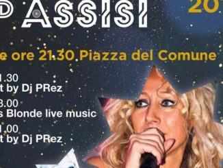  Capodanno ad Assisi, festa in piazza con Lory’s Blonde Band e Dj Prez
