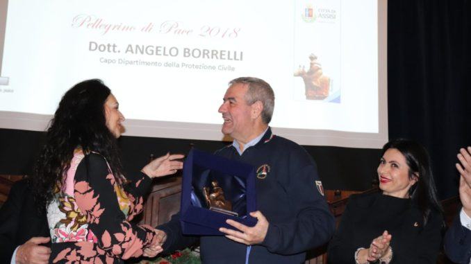 Protezione Civile, Angelo Borrelli è pellegrino di Pace