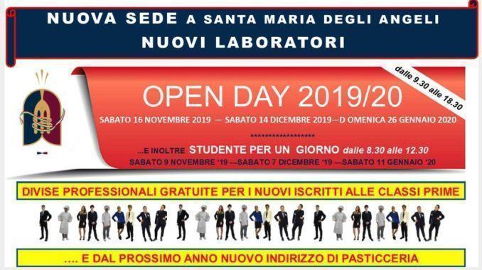 Scuola aperta 14 dicembre 2019 all'Istituto Alberghiero di Assisi