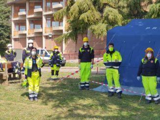 Tenda prociv davanti l'ospedale di Assisi montata, sindaco Proietti, Grazie!