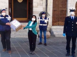 Donate al comune maschere protettive dal servizio assistenza civile Sac