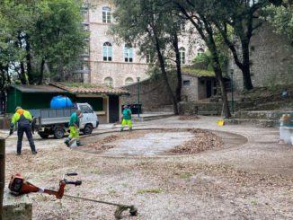 Lavori di riqualificazione del Pincio e manutenzione aree verdi