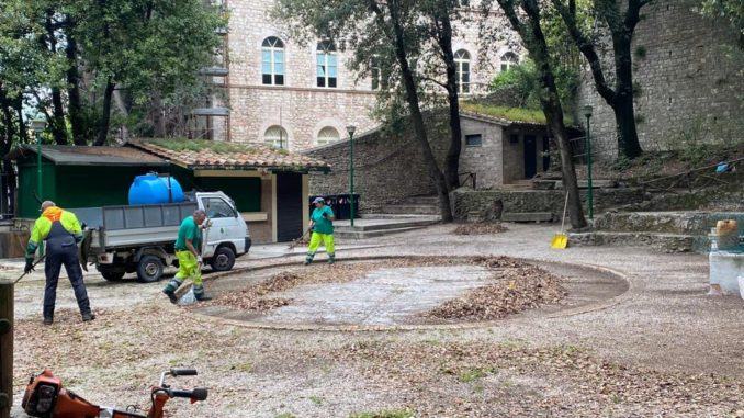 Lavori di riqualificazione del Pincio e manutenzione aree verdi