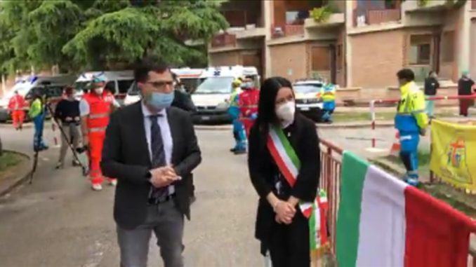 Primo Maggio all'ospedale di Assisi, per ricordare e ringraziare chi lotta e chi ha lottato