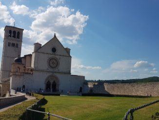 Cabina sisma 2016, restauro e riparazione Basilica Santa Maria degli Angeli e di Assisi