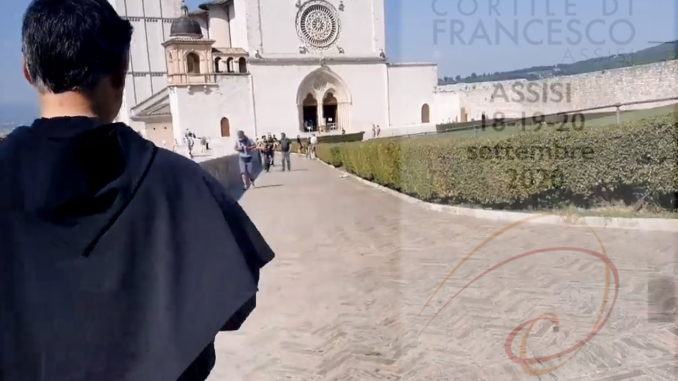 Il Cortile di Francesco ad Assisi, dal 2 al 4 di settembre
