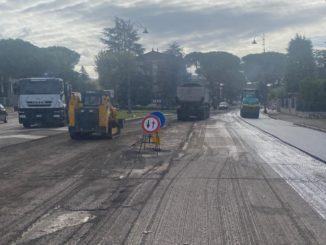Asfaltatura via Los Angeles, transito a senso unico alternato