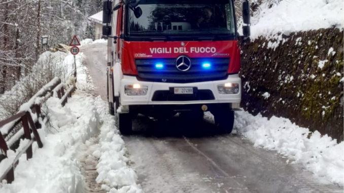 Vigili del fuoco recuperano 4 escursionisti sul Subasio, infreddoliti, ma stanno bene