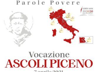 Le Piazze di Francesco, mercoledì 7 aprile ad Ascoli Piceno