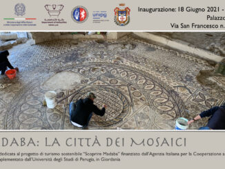 18 giugno presentazione progetto di UniPG "Madaba, la città dei mosaici". Incontro ad Assisi, al Palazzo Bernabei alle ore 15.30