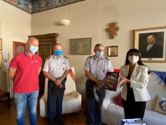 Finanza, generale Benedetto Lipari in visita in comune