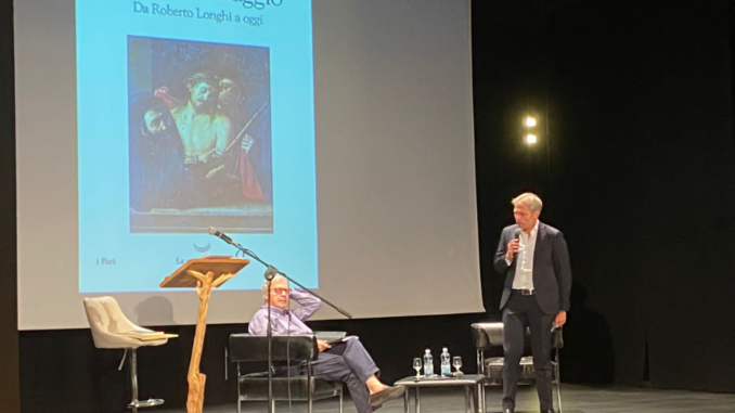 Vittorio Sgarbi Domus Pacis lectio magistralis Ecce Caravaggio da Longhi