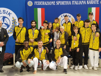 Karate secondo posto classifica società kumite team Epyca-Tks Karate