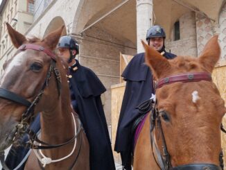 Arriva la Polizia a cavallo ad Assisi, dal 22 per le strade della Città
