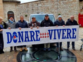 Campagna sensibilizzazione Avis, anche i taxisti di Assisi aderiscono