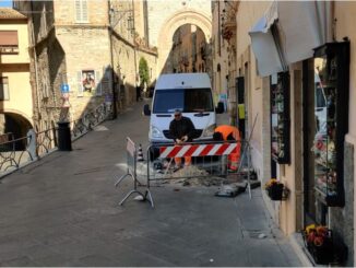 Assisi, partiti i lavori in Piazza Santa Chiara