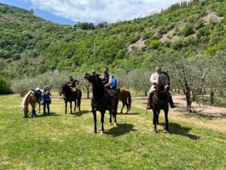 Ad Assisi le attività di equiturismo della Fise Umbria. Primo equiraduno regionale al Bosco di san Francesco