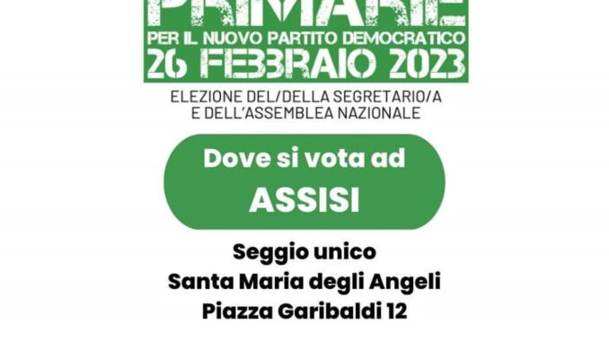 Il Pd invita alle Primarie, non serve essere tesserati al partito