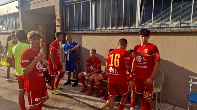 Angelana calcio in testa alla classifica di Eccellenza