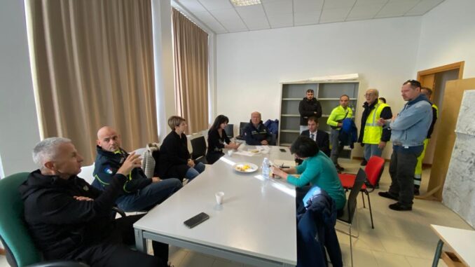 Esondazione del Torrente Tescio, al Coc in comune l’assessore regionale